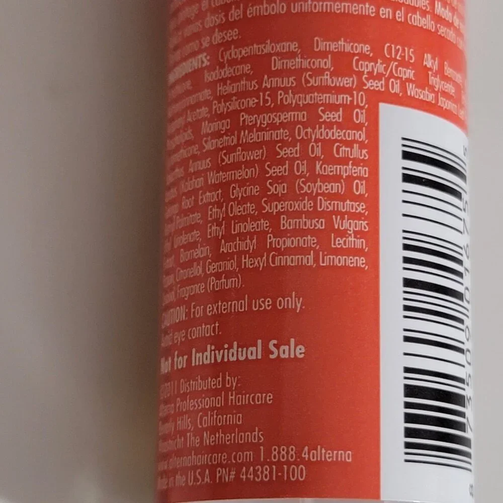 2 Alterna  UV+ Hair Color Protection Fade Proof Fluide